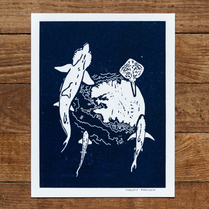 APECS Une magnifique linogravure arrive dans notre boutique en ligne !