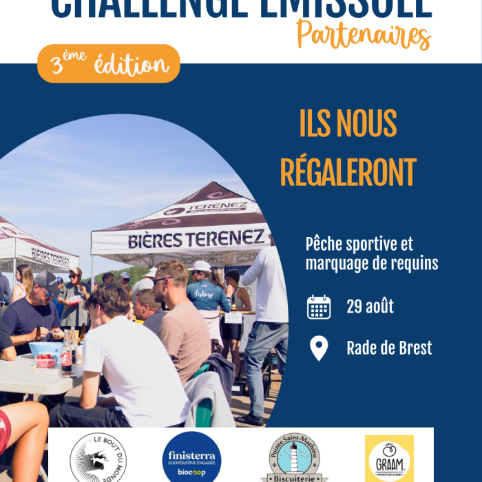 APECS 3ème édition du Challenge émissole – 29 août 2026. Annulation à cause des conditions météo