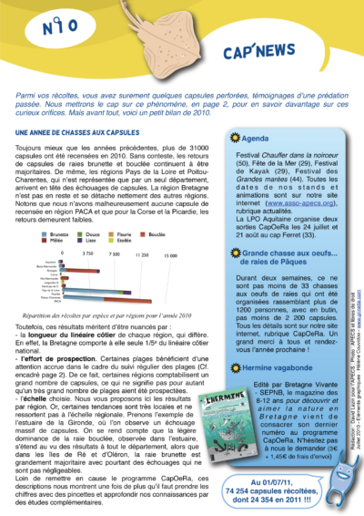 Cap&rsquo;news n°10