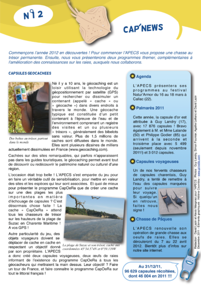 Cap&rsquo;news n°12