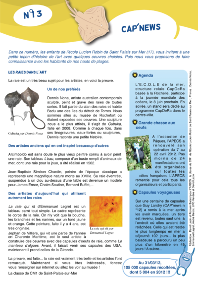 Cap&rsquo;news n°13