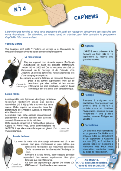 Cap&rsquo;news n°14