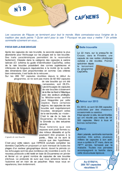 Cap&rsquo;news n°18