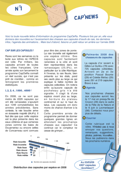 Cap&rsquo;news n°1