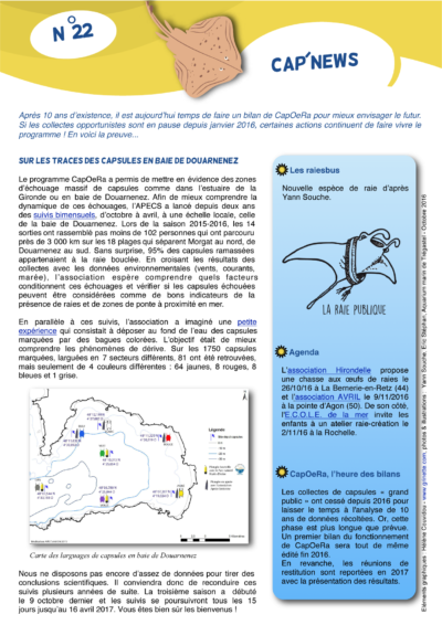 Cap&rsquo;news n°22