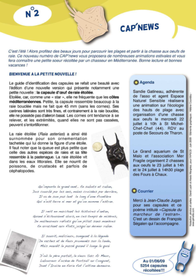 Cap&rsquo;news n°2