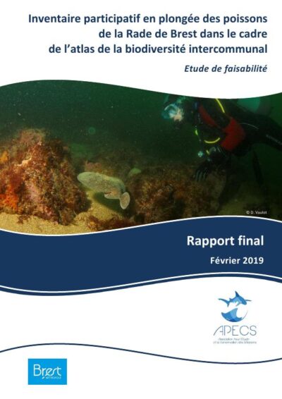 Étude de faisabilité pour des inventaires participatifs en plongée des poissons de la Rade de Brest
