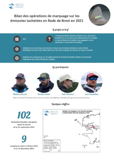 Bilan phase de test MUSTELUS – rade de Brest 2021