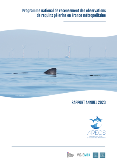 Bilan annuel 2023 du programme de recensement des observations de requins pèlerins