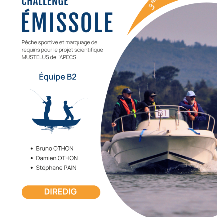 APECS 3ème édition du Challenge émissole – 29 août 2026. Annulation à cause des conditions météo