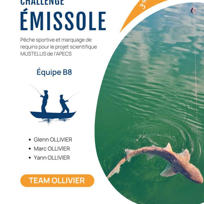 APECS 3ème édition du Challenge émissole – 29 août 2026. Annulation à cause des conditions météo