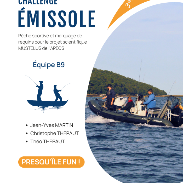 APECS 3ème édition du Challenge émissole – 29 août 2026. Annulation à cause des conditions météo