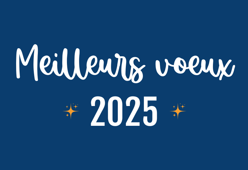 Toute l&rsquo;équipe de l&rsquo;APECS vous souhaite une excellente année 2025 !